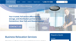 Desktop Screenshot of meyerofficemoving.com